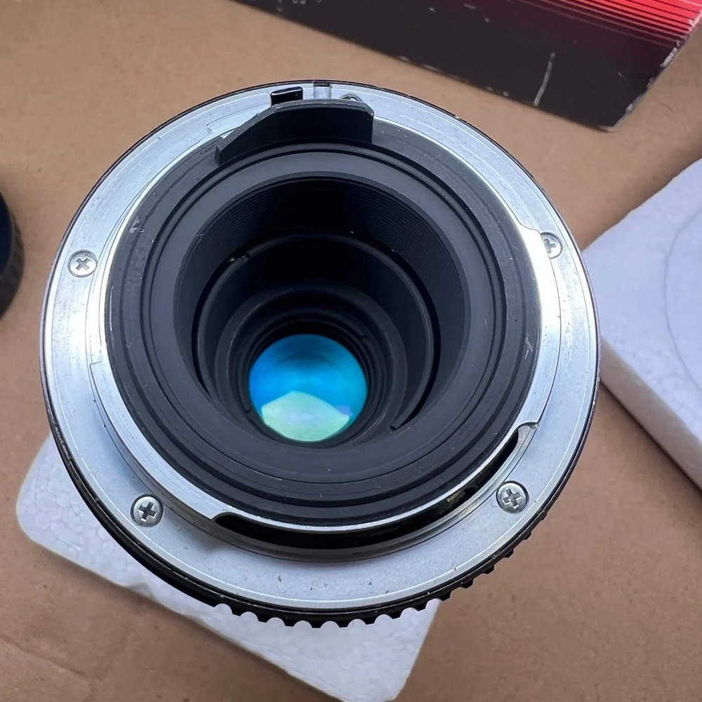 Vintage SMC Pentax-M 150mm f/3.5 Lens w/ Case and Box Excellent Condition